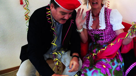 Gisela & Ruedi 2015 - Einladung zu "Karneval Fatal"